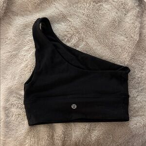 lululemon athletica Black One-Shoulder Top